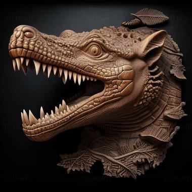 3D model Deinosuchus (STL)